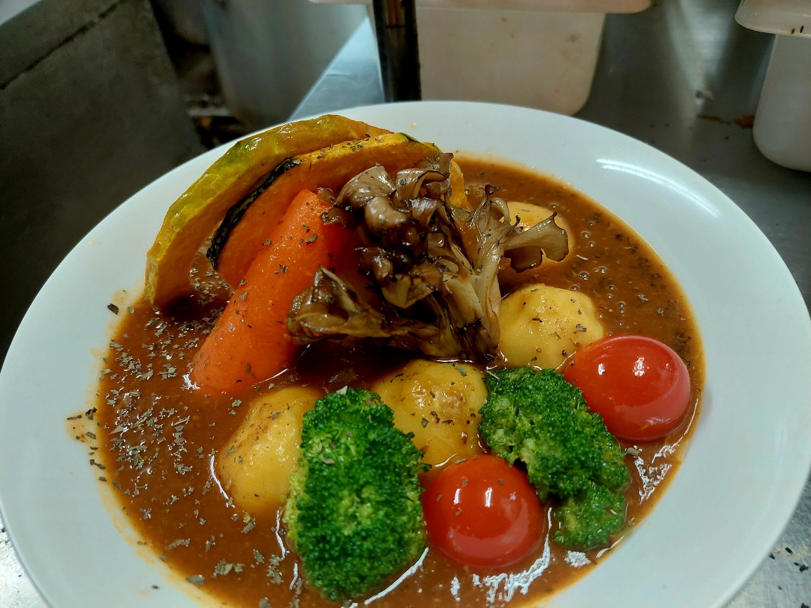 ラビオリスープカレー